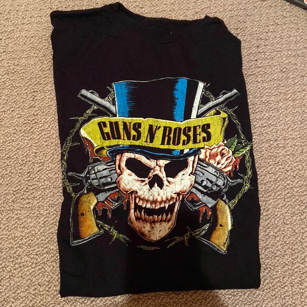 Black Guns and Roses Shirt